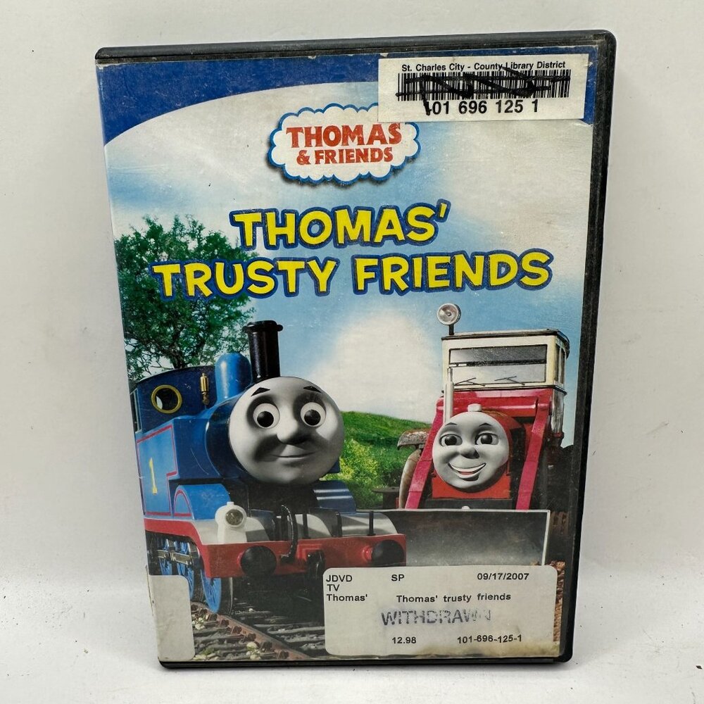 Thomas & Friends Thomas Trusty Friends DVD With Bonus Features